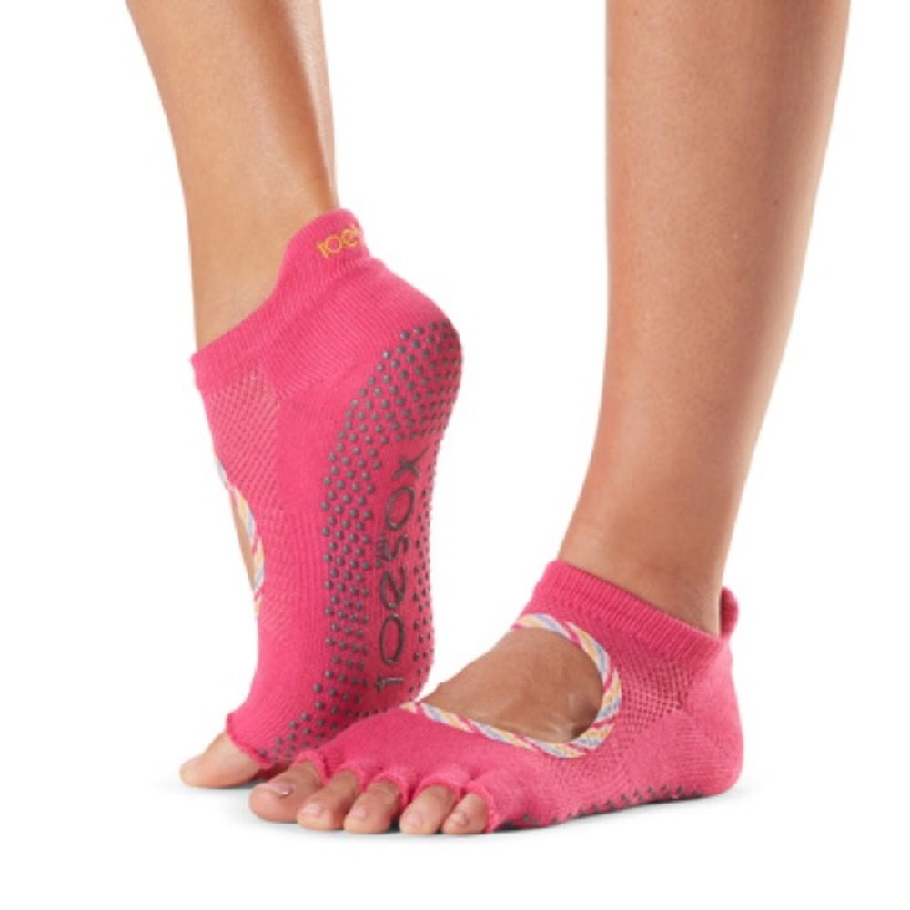 NWT Toesox Bellarina Half Toe Small